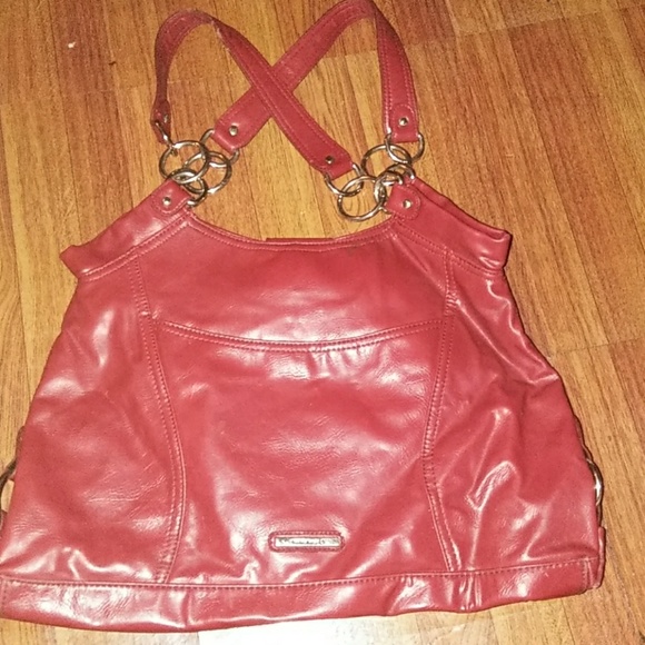 Red Nine West Shoulder Bag - Picture 1 of 5